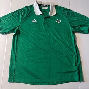 Adidas Carroll Dragons Polo Shirt Green White Football Logo Men’s XL